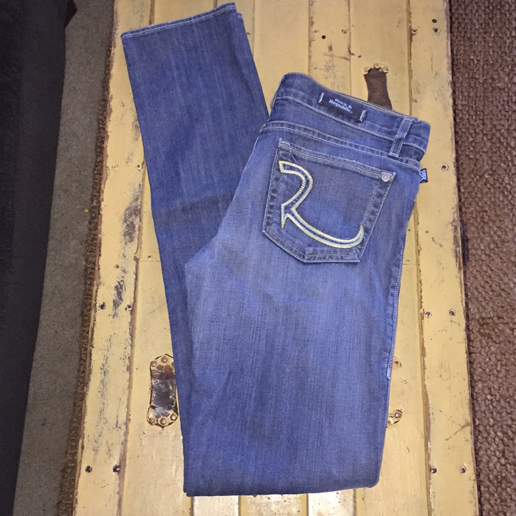 Rock  Republic Designer Brand Stretch Midrise Skinny Bootcut Denim Jeans 29